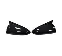 Artículos Decorativos Cubierta Del Espejo Retrovisor Lateral Del Coche Para Hyundai Lafesta I20 I20N Bayon 2020 2021 2022 2023(Gloss Black)