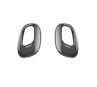 Artículos Decorativos Embellecedor De Cubierta De ABS Para Palanca De Cambios De Coche Pegatinas Para Mazda CX-60 2022 Accesorio De Estilo Interior(Carbon Fiber Black)