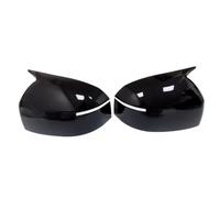 Artículos Decorativos Para Hyundai Santa Fe 2024 ABS Cubierta De Espejo Retrovisor Lateral De Coche Adhesivo Embellecedor De Tapa De Ala(Gloss Black)