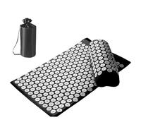 Artículos para aliviar el estrés para adultos: juego de masaje con almohada, juego de alfombrilla de masaje, accesorios de mediación para molestias de cuello y espalda, relajación muscular, alivio del