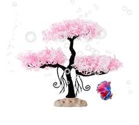 Artificial Aquarium Plants, Fake Bonsai Tree Tank Decoration, Realistic Underwater Aquarium Ornament, Fish Safe Aquatic Plant Display,Landscape Decor For Freshwater Home Office Living Room Bedroom Use