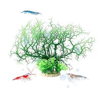 Artificial Aquatic Plants, Tank Decorations, Aquarium Ornament Stylish Look, Fish Gadget with Strong Hold, Coral Accessory with Portable Design, Home Accessories for Hobbyists Beginners and Apartment
