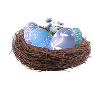 Artificial Bird Nest - Easter Birds Nest House, Breathable Faux Nests for Holiday Decoration, Acrylic Craft with Artistic Style, Seasonal Ornament, Decorative Bird Nests for Home and Apartment