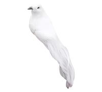Artificial Birds, Garden Ornament, Realistic Faux Bird Decorations Creative Festive Display Accent, Peace Symbol Figurine with Elegant Appeal for Home Decor Living Room Study Event Christmas Use