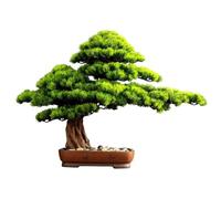 Artificial Bonsai Tree NewChineseStylePine HomeDecor WelcomeOrnament