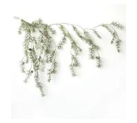 Artificial Christmas Vine Hanging Flowers for Wall Decoration Rattan Fake Plants Leaves Garland Romantic Wedding Home Decoration(153CM Tree Vine)