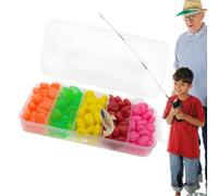 Artificial Corn Lure - 200pcs Fishing Lure Carp Baits | Floating Carp Bait | 5 Colors Simulation Soft Corn Scented, for Carps Trout Bass, 200pcs Set