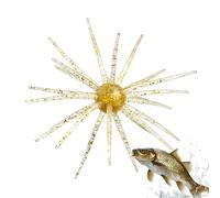 Artificial fishinglures- Soft Sea Urchin Bait, Portable Realistic Soft fishinglures River Lake Saltwater Trout Bass Catfish luresfor Shore Pier Boat Fishing