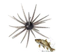 Artificial fishinglures- Soft Sea Urchin Bait, Portable Realistic Soft fishinglures River Lake Saltwater Trout Bass Catfish luresfor Shore Pier Boat Fishing