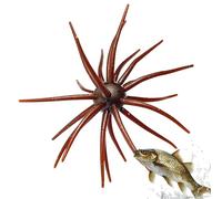 Artificial fishinglures- Soft Sea Urchin Bait, Portable Realistic Soft fishinglures River Lake Saltwater Trout Bass Catfish luresfor Shore Pier Boat Fishing