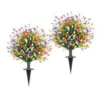 Artificial Flowers - Calla Lily Decor, Waterproof Fade Resistant Topiary Plants with Realistic Look, Fake House Plants, Indoor Plant Decor, Outdoor Garden Decors for Bedroom Living Room Shelf Entryway