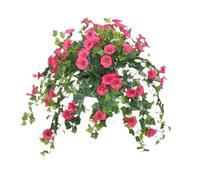 Artificial Flowers Outdoors UV Resistant Faux Realistic Natural Petunia
