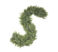 Artificial Garland, 8.8ft Artificial Christmas Garland with Greenery and Realistic Texture, Holiday Decoration Fake Vines for Living Room, Indoor Wedding, Dining Tables, Home Decor