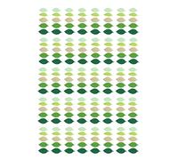 Artificial Green Leaves High Simulation Exquisite Details 200Pcs Mixed Colors Polyester Material for DIY Crafts Wedding Decorations