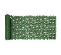 Artificial Hedge Fence - UV-Proof Privacy Screen for Balcony and Patio with for Pet Enclosure and Partition | 3.3x10 Ft Weather-Resistant Decorative Ivy Wall Panels for Outdoor Indoor Apartment Decor