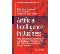 Artificial Intelligence in Business: Applications and Ethical Considerations in the Digital Age. Proceedings of the 19th SICB “Artificial Intelligence in Business”, Volume 1