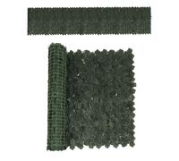 Artificial Leaf Screening - Trellis Rattan Roll With Faux Leaves | Green Artificial Hedges Panels | Garden Privacy Screens Decorative Fences For Home Balcony Yard Garden (0,5 x 2 m/19,6 x 78,7 in)