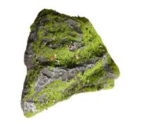Artificial Moss Rock - Faux Landscape Boulder | Lightweight Foam Stone