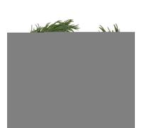 Artificial Norfolk Pine Garland | Christmas Outdoor Greenery Garland - Real Touch Wreath Decorative Ornaments for Home Decorations Party Banister Fireplace Mantel Porch Door Table