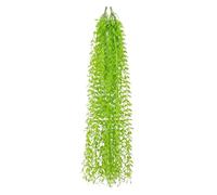 Artificial Outdoor Plants, Willow Leaf Wall Decor, 10.63x1.57 Inches Faux Plants UV Resistant with Realistic Greenery, Weatherproof with Dense Leaves, Decorative Hanging Vines for Garden Balcony
