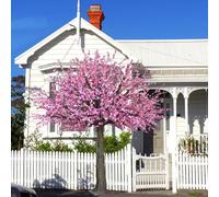 Artificial Peach Blossom Trees, Indoor and Outdoor Decorative New Year'S Wish Trees In Shopping Malls and Parks(6M)