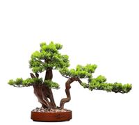 Artificial Pine Bonsai Tree 15 Inches Indoor Home Office Decor