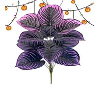Artificial Plants, Gothic Greenery, Palm Decor, Leaf Display, Piece for Bed