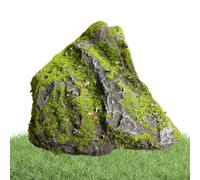 Artificial Rock - Faux Moss Stone Decoration For Pond Backyard Outdoor
