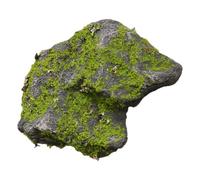 Artificial Rock - Faux Moss Stone Decoration For Pond Backyard Outdoor