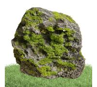 Artificial Rock - Faux Moss Stone Decoration For Pond Backyard Outdoor