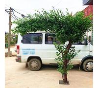 Artificial Verde Banyan Árboles Grandes Plantas de simulación de Interiores Decoración del Interior del Hotel Sala de Estar de la Boda Decoración del Centro Comercial del Hotel 2.8x2.8m/9.2x9.2ft