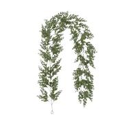 Artificial Vine Garland - Green Hanging Decor, Simulation Plant Strings, Natural Atmosphere Display, Patio Balcony Accessory | Indoor Outdoor Garden Porch Decoration, Ideal for Front Door Home Party