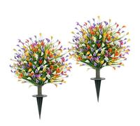 Artificial Waterproof Flowers, Fade Resistant Calla Lily, Fake Topiary House Plants, Decorative Indoor Outdoor Ornament, Realistic Bloom Arrangement, Suitable for Bedroom Living Room Shelf Entryway