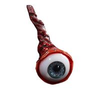 artificiales - Halloween látex desgarrado con de de sangre | Horror desgarrado accesorio de mordazas de pelota suave | Decoración de cosplay divertida para el carnaval de la
