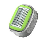 Artillera de la cabeza | Manual impermeable | Portable cortacésped para cráneos, cara, piernas y cuerpo para hombres calvos | Luz 85 g para viajeros, atletas, personas mayores | Uso húmedo y