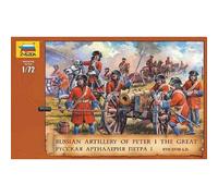 Artillería Rusa De Pedro El Grande Siglos Xv-Xviii Adfigurines Zvezda 1/7