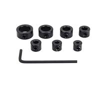 Artillery Medidor de profundidad del posicionador, localizador de brocas de 8 piezas de 3-12 mm, posicionador de anillo con llave hexagonal