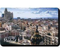 Artimagen Imán Panorámica de Madrid 70x45 mm.