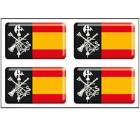 Artimagen Pegatina rectángulos Logo legión 4 uds. Resina 30x18 mm/ud.