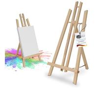 Artina - Caballete de mesa London (pino macizo) - Ideal para pintar en la mesa y adecuado para niños