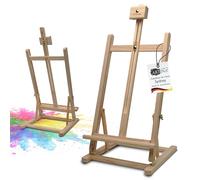 Artina caballete de pintura de mesa plegable para lienzos de hasta 45cm | 27x27x60cm madera de pino para artistas principiantes aficionados y niños altura infantil angulo inclinacion Sydney