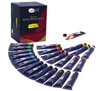 Artina Crylic Set de Pinturas Acrílicas 24x22 ml - Kit de Pinturas Acrílicas para Artistas Aficionados y Profesionales - Colores Brillantes con Alta Pigmentación para Muchas Técnicas de Pintura