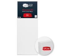 Artina Lienzo Blanco con Bastidor Extra Grueso (37x38 mm) Premium 3D - Diferentes tamaños - 380g/m² (50x150 cm)