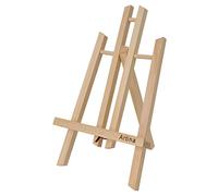 Artina Mini caballete de madera Manchester - Caballete pintura mesa mini de 30 cm - Para tablets, presentaciones, fotos, exposiciones o artistas.