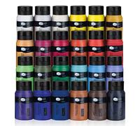 Artina Set de 24 Pinturas Acrílicas 500 ml Crylic - Pintura Opaca Secado rápido para Pintar 24x500 ml Pinturas acrílicas Set de Colores de Base con Tubos Resistentes al Agua y Alta pigmentación