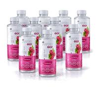 ARTIO GO Frambuesa - Bebida Isotónica Natural Sin Azúcar, 0 Calorías, con 3% Agua de Mar y 78 Minerales - Apta Keto y Ayuno - Pack 12 botellas x500 ml