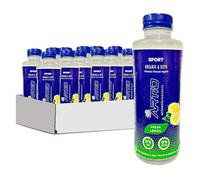 Artio Sport Limón - 12 BOTELLAS 500ML - Bebida Isotónica Natural sabor Limón con Agua del Atlántico - Sin Azúcar, Electrolitos Naturales, Halal, Ideal para Deporte y Familia.