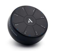 Artiphon Controlador Midi Looper de sintetizador portátil Orba para viajes (8 paneles táctiles sensibles, sensores de movimiento y posición, Looper a bordo con 4 pistas, Bluetooth LE Midi, incluye la aplicación Orba) - Negro