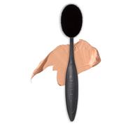 Artis Elite Black Oval 7 Brush | Brocha de maquillaje ovalada | Brocha de maquillaje sintética de lujo | Ideal para base, SPF, cuidado de la piel | Uso con líquidos, polvos y cremas | Crea un acabado
