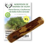 ARTISAN GIFT CO Mordedor, Palo de Madera de Olivo, Juguete para Perros (XL - 24cm) 1 und